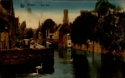 Bruges Flandre Bruges Quai Vert * /  /