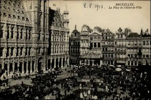 Bruxelles Bruessel Place Hotel de Ville x /  /