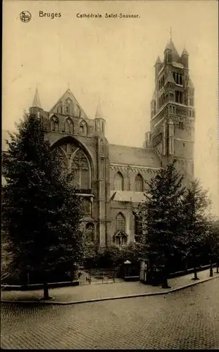 Bruges Flandre Bruges Cathedrale Saint-Sauveur * /  /