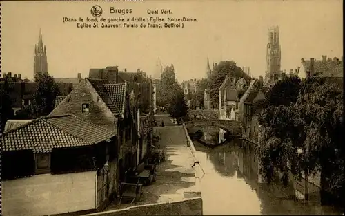 Bruges Flandre Bruges Quai Vert * /  /