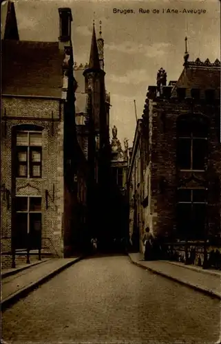 Bruges Flandre Bruges Rue Ane Aveugle * /  /