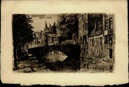 Bruges Flandre Bruges Quai Vert * /  /