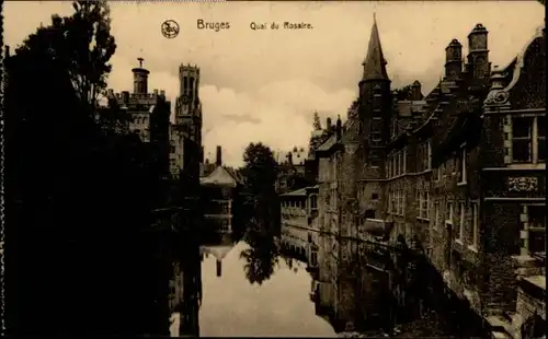 Bruges Flandre Bruges Quai Rosaire * /  /