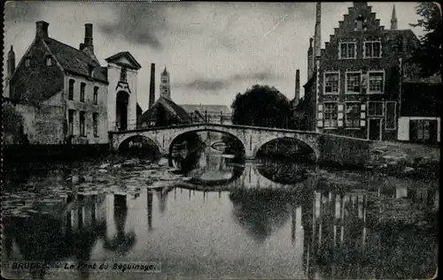 Bruges Flandre Bruges Pont Beguinage * /  /