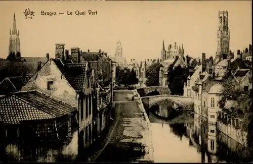 Bruges Flandre Bruges Quai Vert * /  /