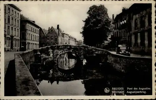 Bruges Flandre Bruges Brugge Pont Augustins Augustijnerbrug * /  /