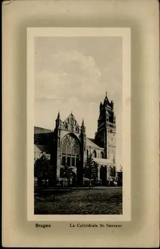 Bruges Flandre Bruges Cathedrale St. Sauveur * /  /