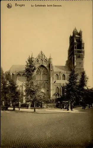 Bruges Flandre Bruges Cathedrale Saint Saveur * /  /