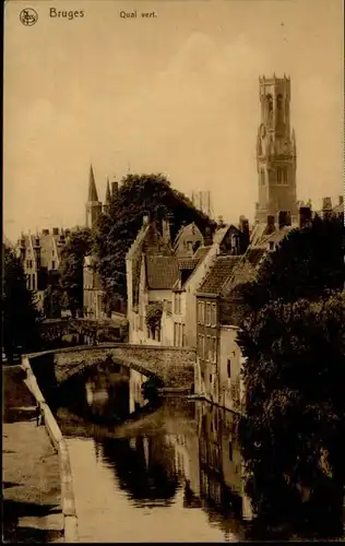 Bruges Flandre Bruges Quai Vert * /  /