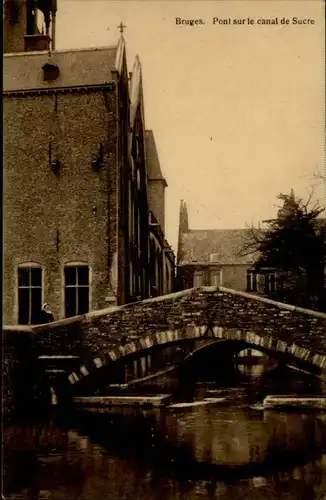 Bruges Flandre Bruges Pont Canal Sucre * /  /