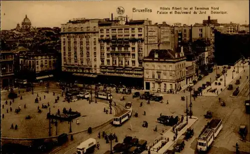 Bruxelles Bruessel Hotel Albert Palace Boulevard Jard Botanique * /  /