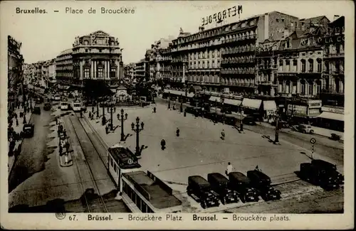 Bruxelles Bruessel Bruessel Place Brouckere Brouckere Platz * /  /