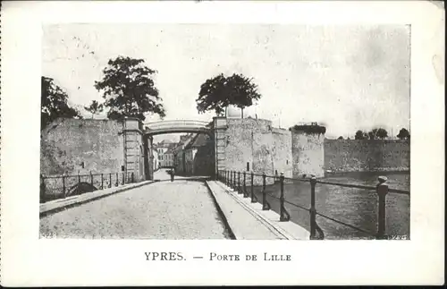 Ypres Ypern West Vlaanderen Ypres Porte Lille x /  /