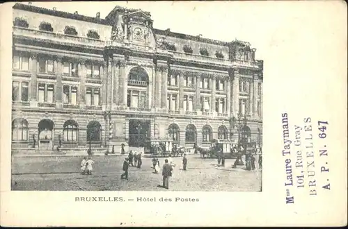 Bruxelles Bruessel Hotel Postes x /  /