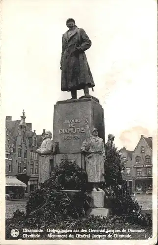 Dixmude Dixmude Diksmuide Gedenkteeken Generaal Jacues de Dixmude Monument * /  /