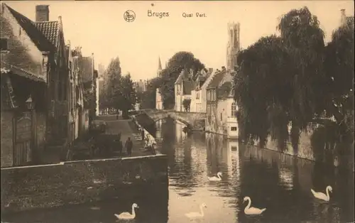Bruges Flandre Bruges Quai Vert * /  /