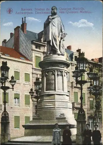 Anvers Antwerpen Anvers Antwerpen Statue Quinten Metzijs Denkmaal van Quinten Metzijs * /  /
