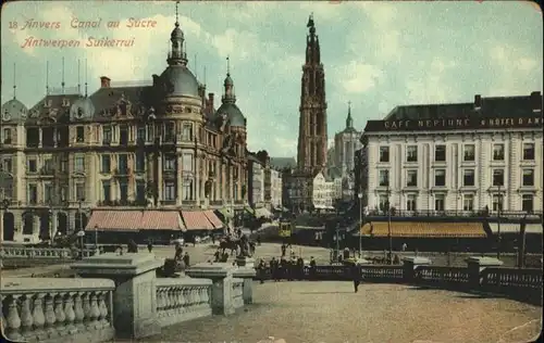 Anvers Antwerpen Anvers Antwerpen Canal Sucre Suikerrui x /  /