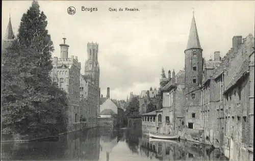 Bruges Flandre Bruges Quai Rosaire * /  /