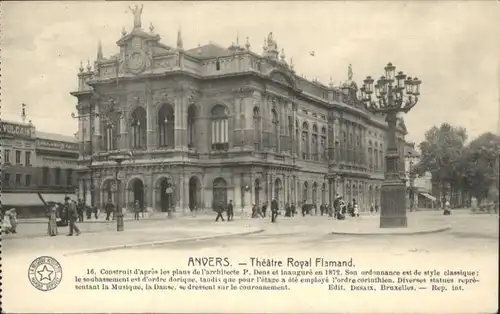 Anvers Antwerpen Anvers Theatre Royal Flamand * /  /
