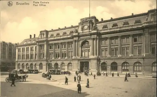 Bruxelles Bruessel Poste Centrale Post Office x /  /