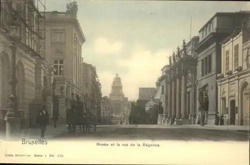 Bruxelles Bruessel Musee Rue Regence * /  /