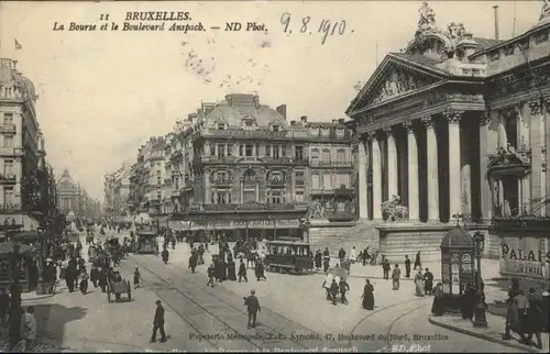 Bruxelles Bruessel Bourse Boulevard Anspach x /  /