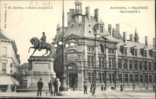 Anvers Antwerpen Anvers Antwerpen Statue Leopold Standbeeld  x /  /