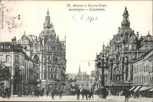 Anvers Antwerpen Anvers Antwerpen Rue Leys Leysstraat x /  /