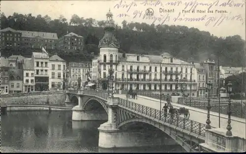 Dinant Wallonie Dinant pont Hotel Postes x / Dinant /Province de Namur