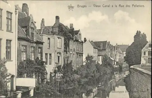 Bruges Flandre Bruges Canal Rue Pelletiers * /  /