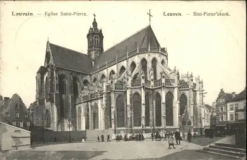 Louvain Loewen Flandre Louvain Leuven Eglise Saint Pierre Sint Pieters Kerk x /  /Loewen