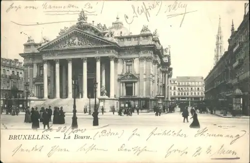 Bruxelles Bruessel Bourse x /  /