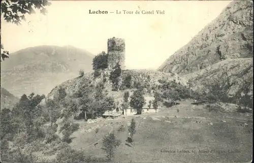 Luchon Haute-Garonne Luchon Tour Castel Viel x / Bagneres-de-Luchon /Arrond. de Saint-Gaudens