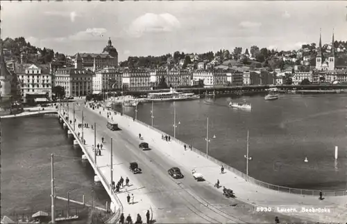 Luzern LU Luzern Seebruecke * / Luzern /Bz. Luzern City