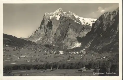 Grindelwald Grindelwald Wetterhorn * / Grindelwald /Bz. Interlaken