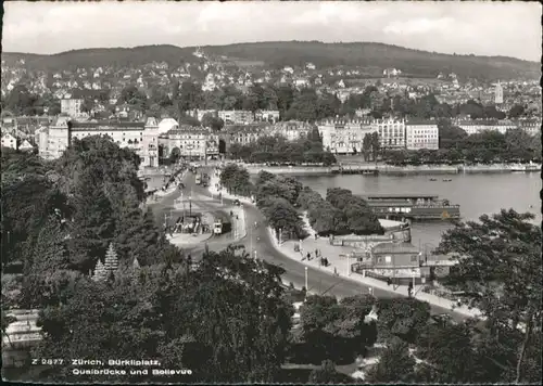 Zuerich Zuerich Buerkliplatz Quaibruecke * / Zuerich /Bz. Zuerich City