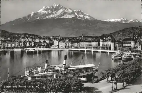 Luzern LU Luzern Pilatus Schiff x / Luzern /Bz. Luzern City