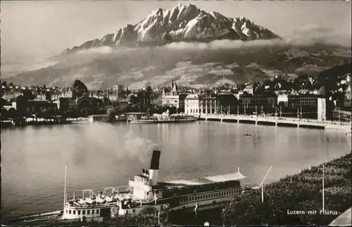 Luzern LU Luzern Pilatus Schiff x / Luzern /Bz. Luzern City