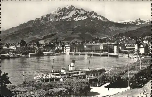 Luzern LU Luzern Pilatus Schiff x / Luzern /Bz. Luzern City