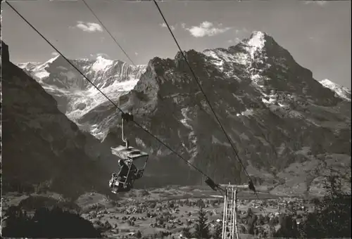 Grindelwald Grindelwald Firstbahn Fiescherhoerner Eiger  x / Grindelwald /Bz. Interlaken