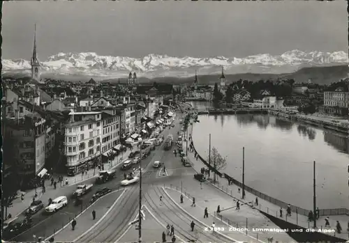 Zuerich Zuerich Limmatquai Bruecke Kirche  * / Zuerich /Bz. Zuerich City