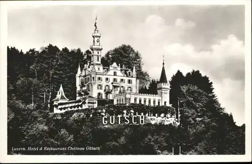 Luzern LU Luzern Hotel Restaurant Chateau Guetsch * / Luzern /Bz. Luzern City