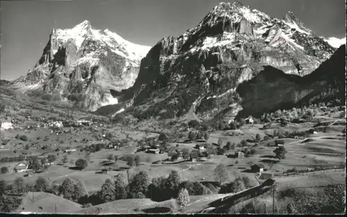 Grindelwald Grindelwald Wetterhorn Mettenberg Schreckhorn x / Grindelwald /Bz. Interlaken