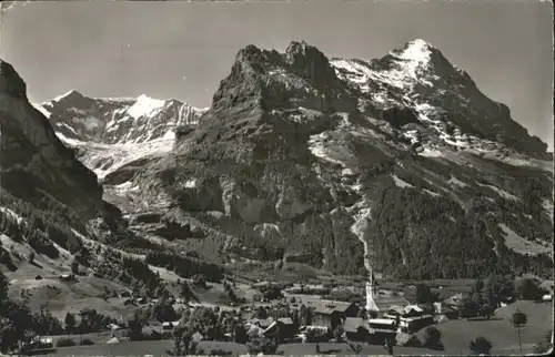 Grindelwald Grindelwald Kirche Schule x / Grindelwald /Bz. Interlaken