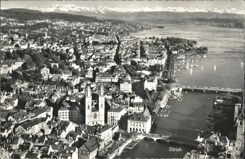 Zuerich Zuerich Fliegeraufnahme * / Zuerich /Bz. Zuerich City