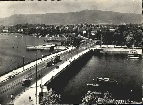 Zuerich Zuerich Quaibruecke Buerkliplatz x / Zuerich /Bz. Zuerich City