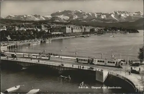 Zuerich Zuerich Utoquai Bruecke Tram x / Zuerich /Bz. Zuerich City