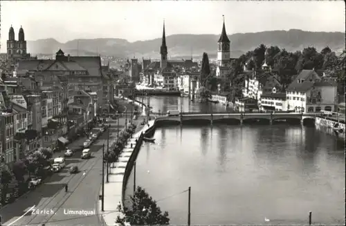 Zuerich Zuerich Limmaquai Bruecke Kirche  * / Zuerich /Bz. Zuerich City