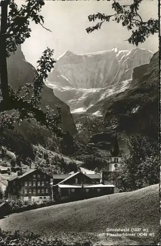 Grindelwald Grindelwald Fiescherhoerner Kirche  x / Grindelwald /Bz. Interlaken